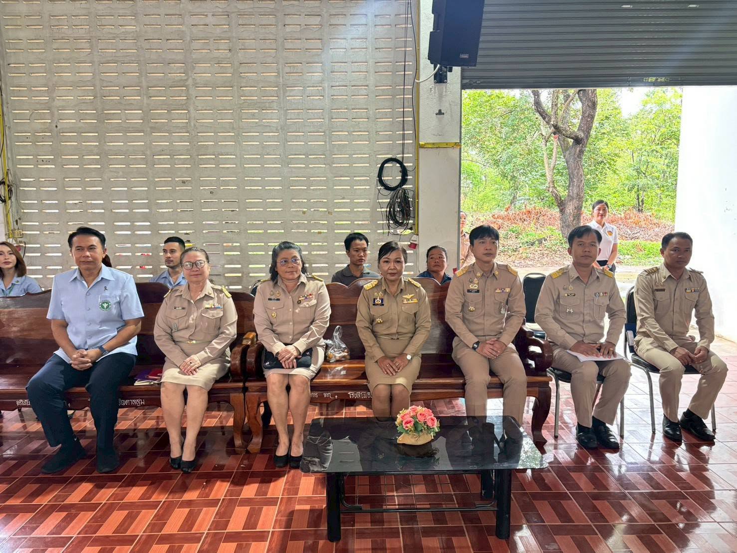 ร่วมการประชุมประจำเดือนกำนัน ผู้ใหญ่บ้าน ฯลฯ ประจำเดือนกรกฎาคม 2569 